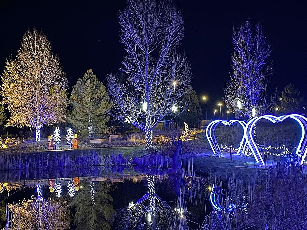 Winter Wonderlights at Chapungu Sculpture Park, Loveland